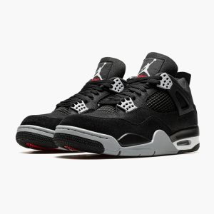 AIR JORDAN 4 « Black Canvas »